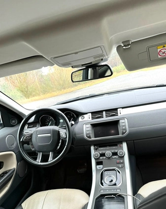 Land Rover Range Rover Evoque cena 99800 przebieg: 88000, rok produkcji 2015 z Kożuchów małe 277